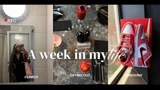 VLOG a week of clinics as a final year uct audiology student  lunch date  Nike dunk unboxing [upl. by Adnohsor173]