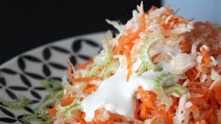 Comment réaliser une salade coleslaw au Bamix [upl. by Kappenne]