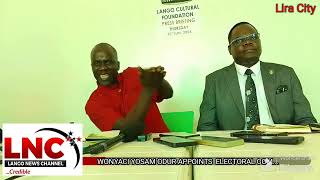 Wonyaci Yosam Odur Ebii Appoints Electoral Commission For November Elections [upl. by Joacimah]