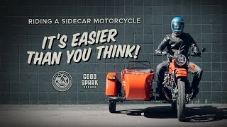 How To Ride A Sidecar Motorcycle [upl. by Lada]