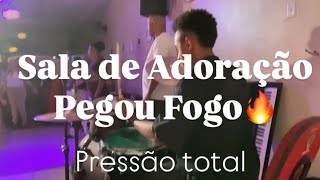 Igor Felipe  “Pode Morar Aqui” Sala de Adoração Medley 🔥🔥🔥drumscam [upl. by Orlov]