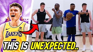 Lakers Dalton Knecht IN THE GYM with CP3 and Westbrook  Knechts Offseason  Role This Season [upl. by Lilak]