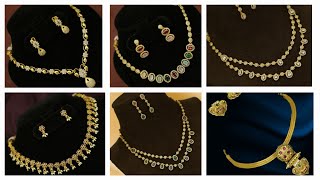 Live Showcase Trending CZ Necklace Sets amp Elegant Simple Choker Necklaces  Exclusive Designs [upl. by Aneerb89]