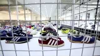 scotts adidas Vintage Exhibition in Manchester [upl. by Ossie]