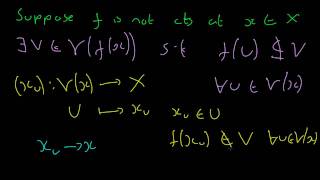 Topology 29 Net Continuity [upl. by Ysdnyl833]