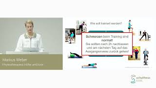 «Hüftarthrose physiotherapeutisch»  Markus Weber Schulthess Klinik [upl. by Donough]