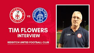 INTERVIEW  Flowers Talks 22 Draw with Halesowen Town [upl. by Cutlip]