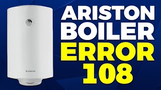 Ariston Boiler Error 108 FIX [upl. by De]