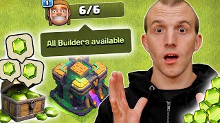 Spending Gems Until Fully Maxed in Clash of Clans [upl. by Arhoz]