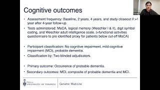 Geriatric Medicine Journal Club March 22 2024 [upl. by Clova]