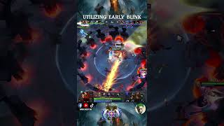 Mars offlane gameplay early blink Dota 2 dota2 shorts dota2gameplay mars shadowfiend [upl. by Yruoc]