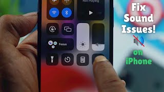 Fixed Sound Not Working on iPhone iOS 15 [upl. by Nirek]