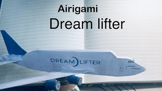 How to make an airigami dream lifter ￼Airplane Cargo Huge ￼￼￼ [upl. by Nyliac122]