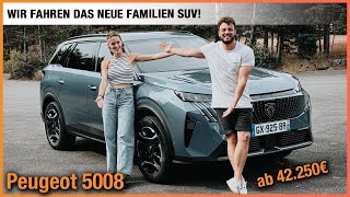 Peugeot 5008 im Fahrbericht 2025 Wie gut ist das Familien SUV ab 42250€ Test  Review  7Sitzer [upl. by Anitsej]