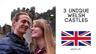 MUST SEE  3 Unique WalesUK Castles Conwy Gwrych Bodelwyddan [upl. by Noleta343]