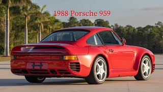 1988 Porsche 959 [upl. by Lachman667]