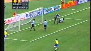 1999 September 7 Brazil 4Argentina 2 Friendlympg [upl. by Dene]