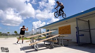 Matty Cranmer Jumps Off Of The Skateparks Roof AGAIN [upl. by Aruasor723]