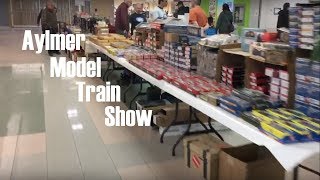 Aylmer Train Show  January 2019 [upl. by Enaxor]