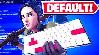 I Tried Fortnites DEFAULT Keyboard Settings… GOOD or BAD [upl. by Kenleigh]