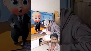 Baby Boss Funny Video 😅🤣😆 funny comedy shorts [upl. by Raymond992]