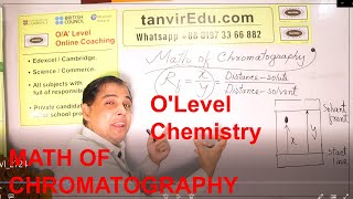 how to calculate the retention factor of chromatography [upl. by Neelrad631]