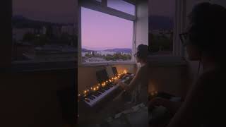 FKJ  Ylang Ylang piano cover by Julia piano viralsong ylangylang [upl. by Nyloj358]