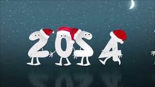 Wish You A HAPPY NEW YEAR 2024 Goodbye 2023 Welcome 2024 [upl. by Saihttam]