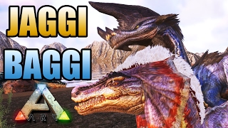 MONSTER KEMBAR JAGGI amp BAGGI  ARK SURVIVAL EVOLVED PT25 [upl. by Jowett142]