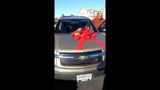 Surprising my Mom and Dad with a car this Christmas 2013 [upl. by Airekal]