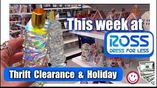 Crazy Thrifty Sale at Ross 🔹Holiday Decor Trends [upl. by Ardeen]