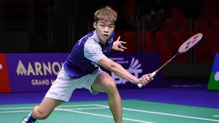 LEONG Jun Hao Vs LEE Cheuk Yiu  BWF Badminton Arctic Open 2024 MS Round of 32 Live Updates [upl. by Assirehs270]