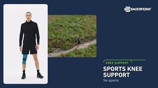 BAUERFEIND SPORTS KNEE SUPPORT [upl. by Annaira271]