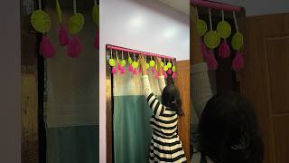 Reuse your old Bangles as door hanger 🫶🏻 shorts youtubeshorts banglescraft crafts diy viral [upl. by Fihsak]