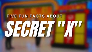 Five Fun Facts about SECRET quotXquot [upl. by Shirberg]