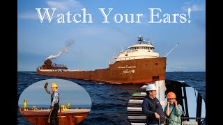 Happy Friday the 13th James L Oberstar Arriving Duluth with limestone loading coal for Graymont [upl. by Eimaral595]