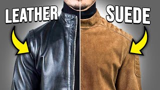 Suede or Leather How to Pick the Best Jacket for Your Style [upl. by Bluh]