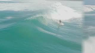 Surfing Rincon Puerto Rico at Marias beach march swell 2021 [upl. by Zahara]