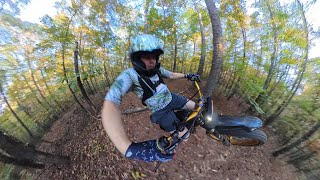 Fall ride on the Eride Pro SS with EBMX X9000 [upl. by Danais]