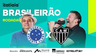 CRUZEIRO X ATLÉTICO AO VIVO NA ITATIAIA  REACT DO CLÁSSICO NO BRASILEIRÃO  RODADA 9 [upl. by Renfred]