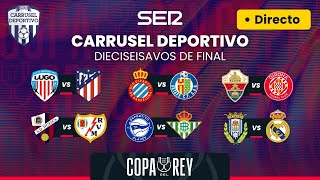 ARANDINA  REAL MADRID EN VIVO🏆⚽️ Los DIECISEISAVOS de FINAL de la COPA DEL REY 202324  EN DIRECTO [upl. by Dinerman]