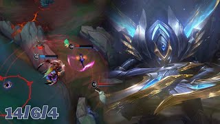 Wild Rift Lol  Khazix Gameplay Best Jungle BuildampRunes [upl. by Krista250]