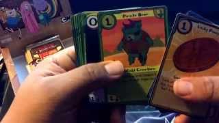 Adventure Time Card Wars booster box opening [upl. by Kalila593]