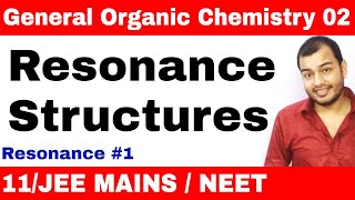 Organic Chemistry  GOC 02  Resonance 01  How to Draw Resonance Structures IIT JEE  NEET [upl. by Latvina]