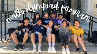 MOP Math Olympiad Program Vlog 2022 [upl. by Leunas]