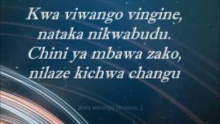 Kwa Viwango Vingine lyric video HD [upl. by Oak517]