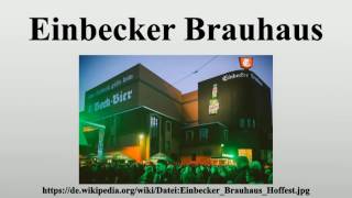 Einbecker Brauhaus [upl. by Enelyk210]