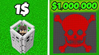 Minecraft Surviving 1 Trap vs 1000000 DEATH RUN [upl. by Taylor]