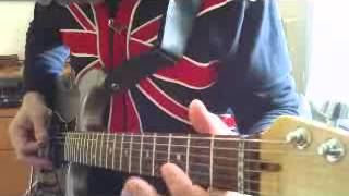 SRV Scuttle Buttin guitar lesson by Remido slightly retouched [upl. by Akenaj774]