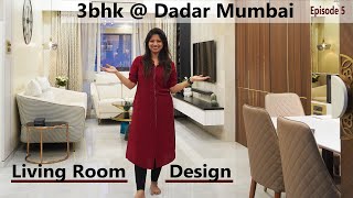 Living Room Interior Design India Hall Interior Design Ideas luxury Apartment Tour Mumbai Nihara [upl. by Lipsey107]